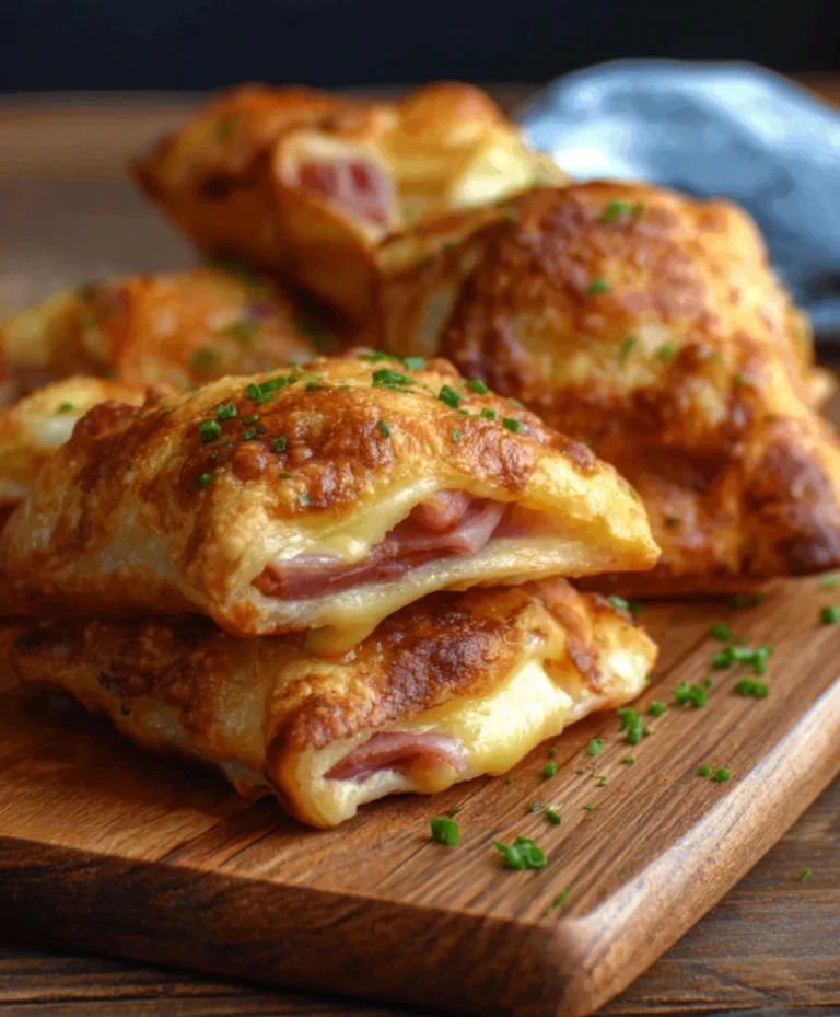Schinken-Käse-Taschen Airfryer: Schnell & Lecker