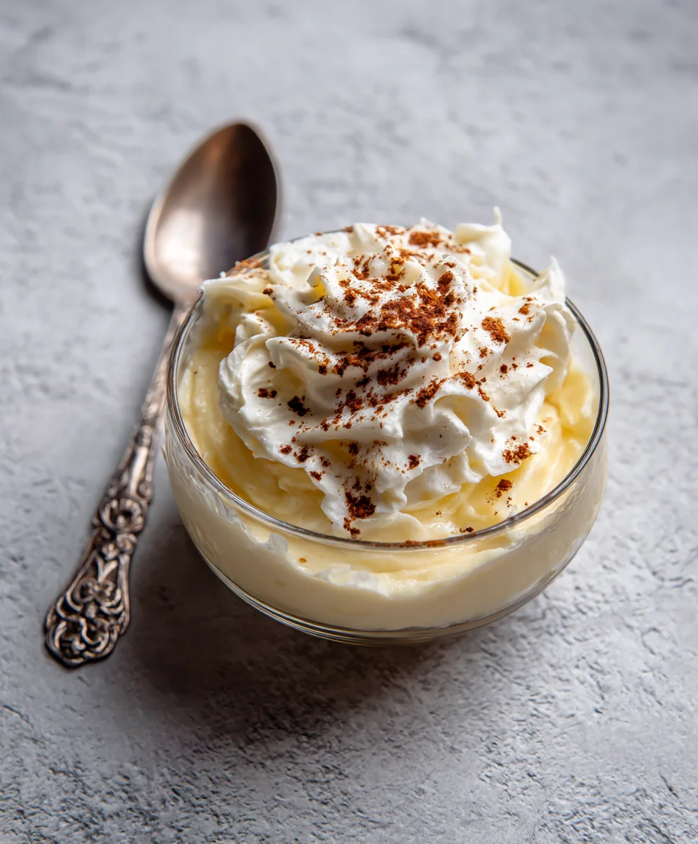 Bratapfel Zimt Creme: Einfaches, festliches Dessert!