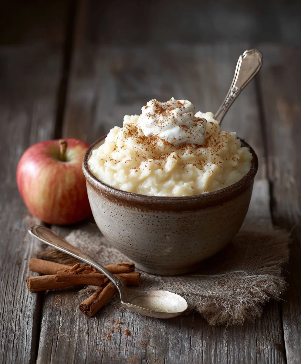 Bratapfel Zimt Creme: Einfaches, festliches Dessert!