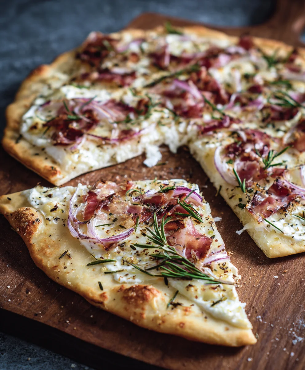 Mini Flammkuchen Sterne: Beef & Zwiebel Leckerei