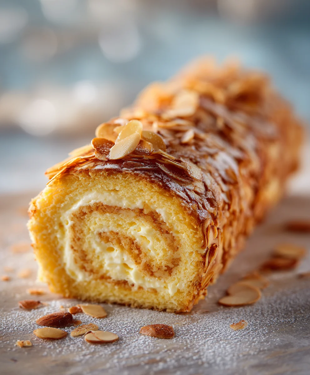 Bienenstich-Biskuitrolle: Klassiker neu interpretiert