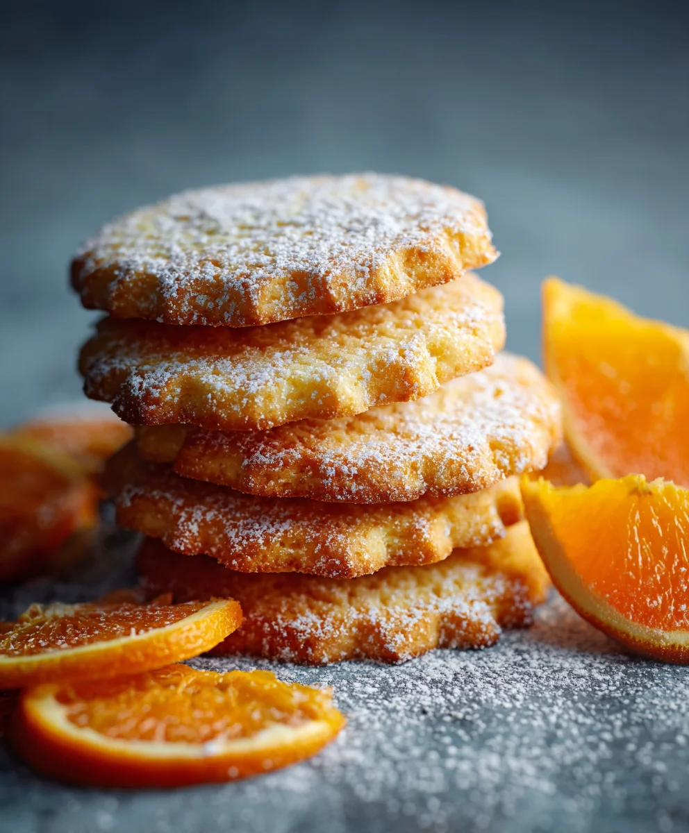 Saftige Orangenplätzchen: Einfaches Rezept!