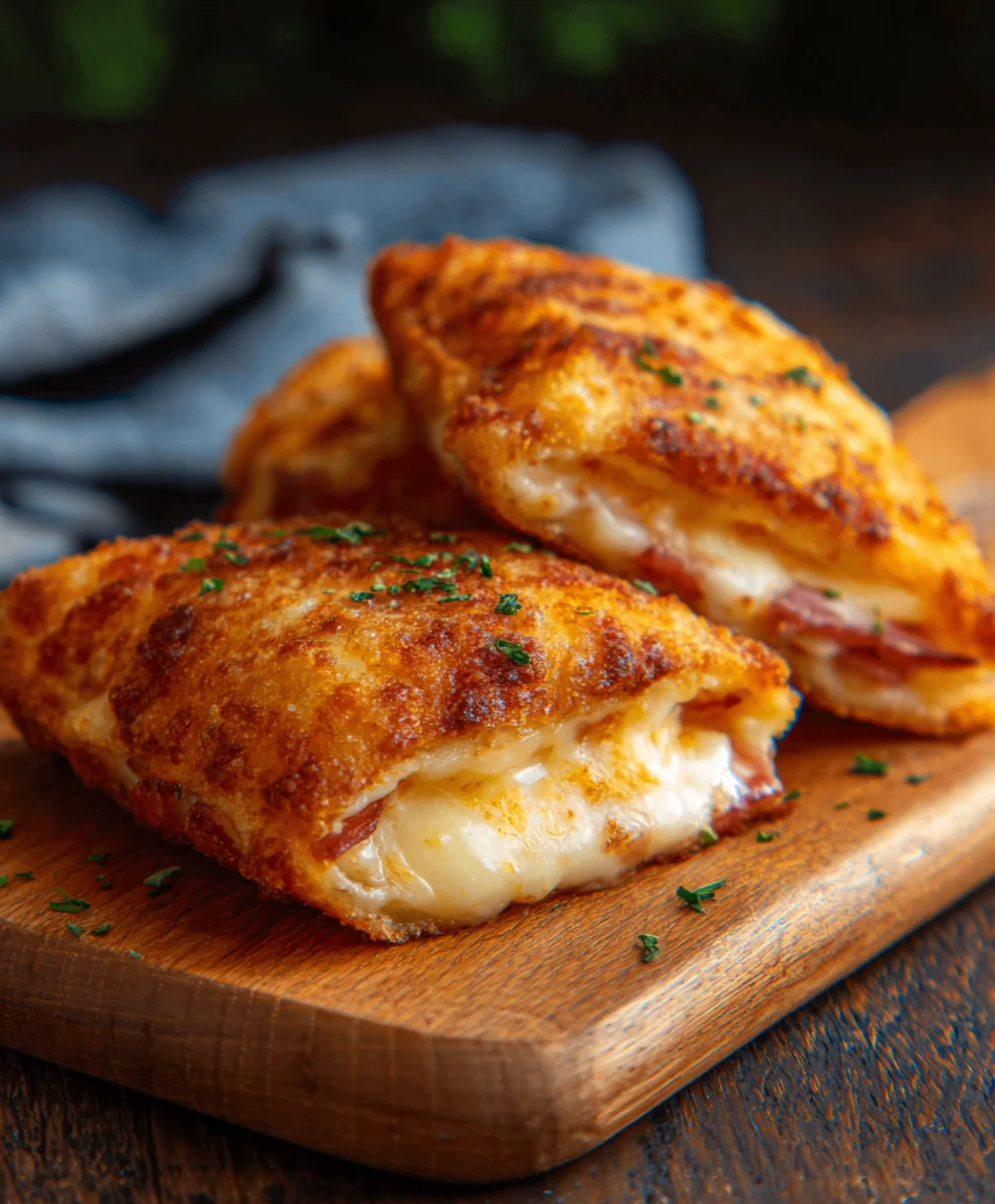 Schinken-Käse-Taschen Airfryer: Schnell & Lecker