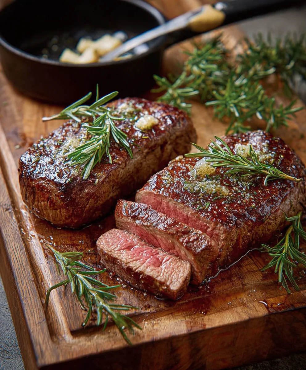 Rosmarin-Steak braten: Saftig & einfach zubereiten