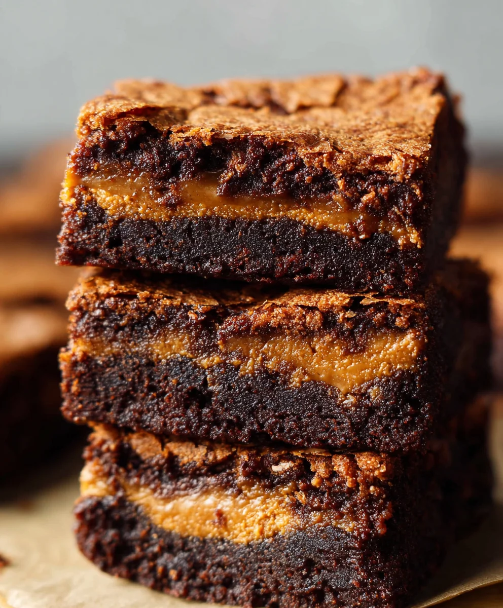 Fudgy Biscoff Brownies: So lecker & einfach!
