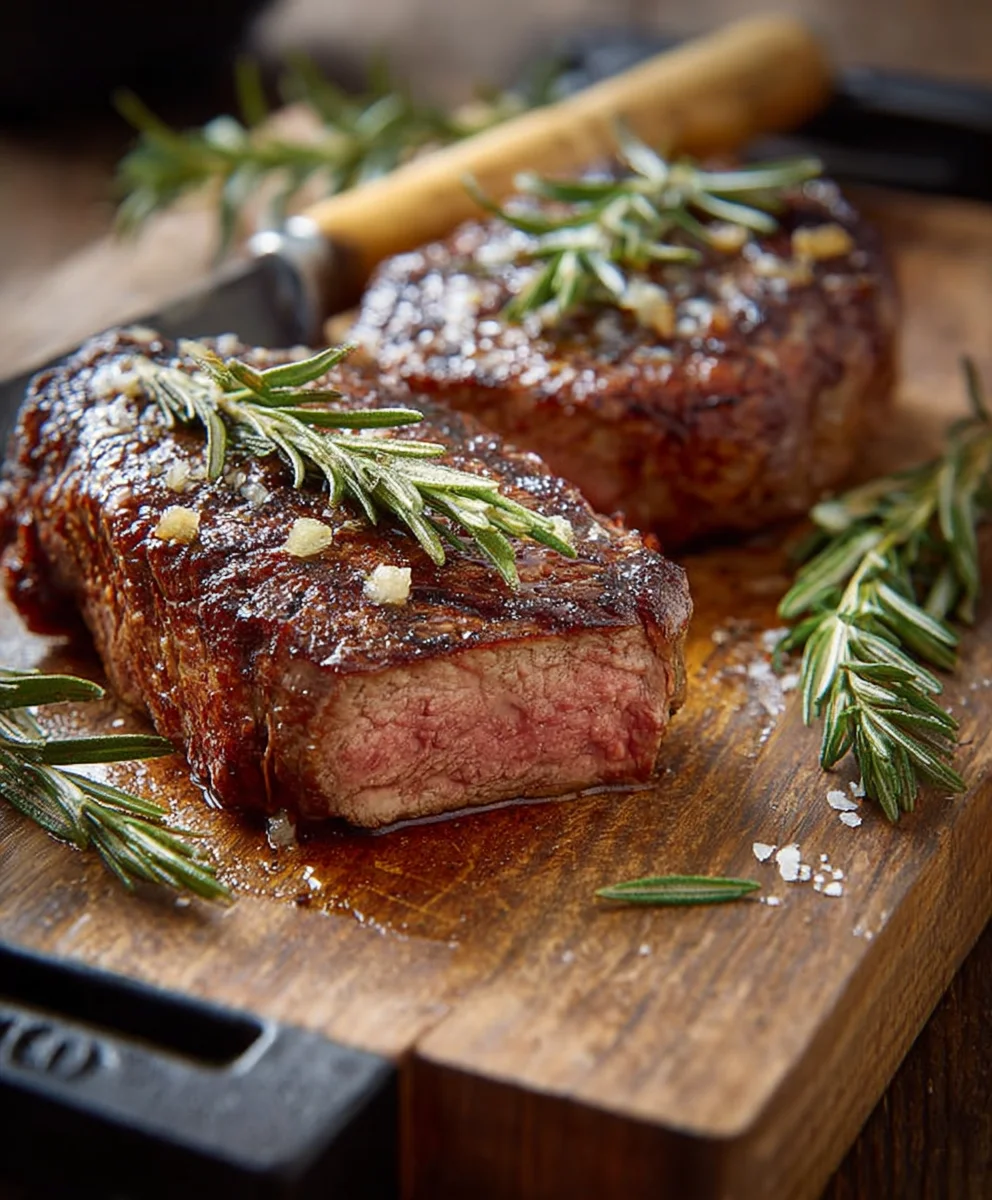 Rosmarin-Steak braten: Saftig & einfach zubereiten