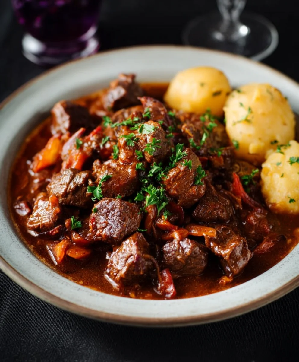 Glühweingulasch (ohne Alkohol) – Jetzt genießen!