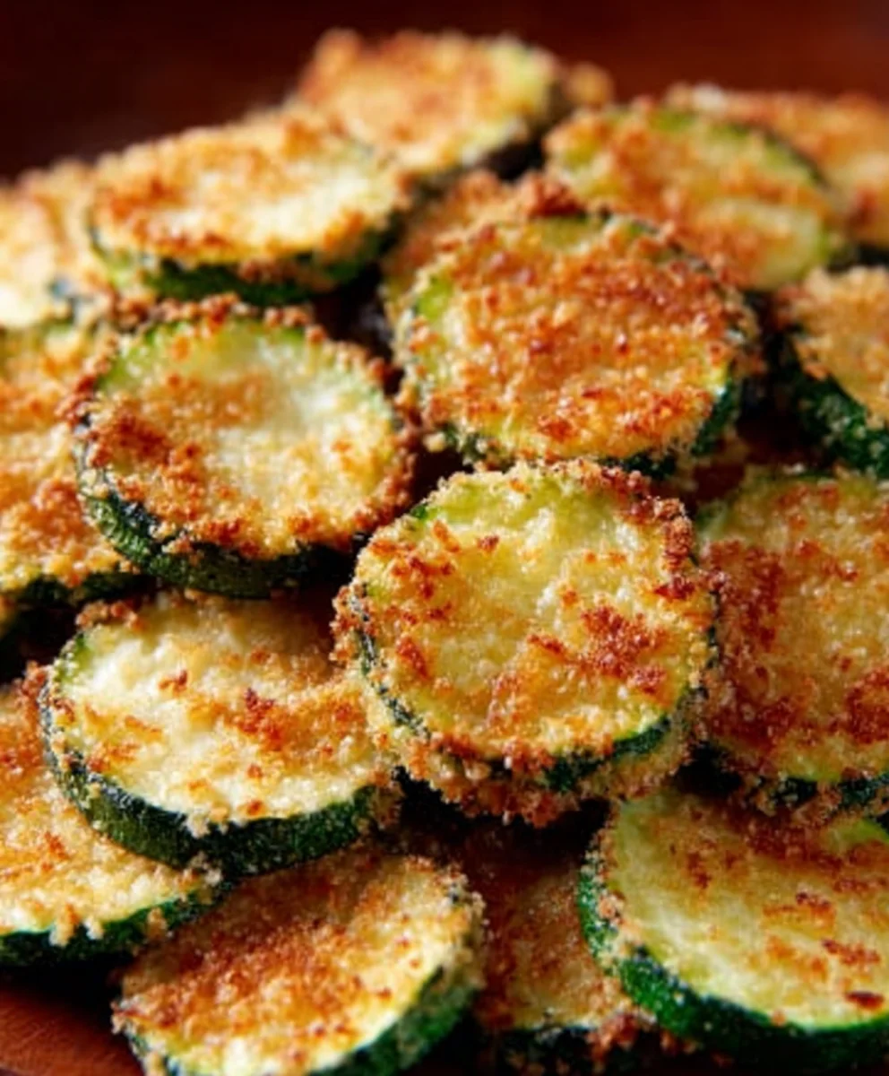 Zucchini Parmesan Chips: Knusprig & Lecker