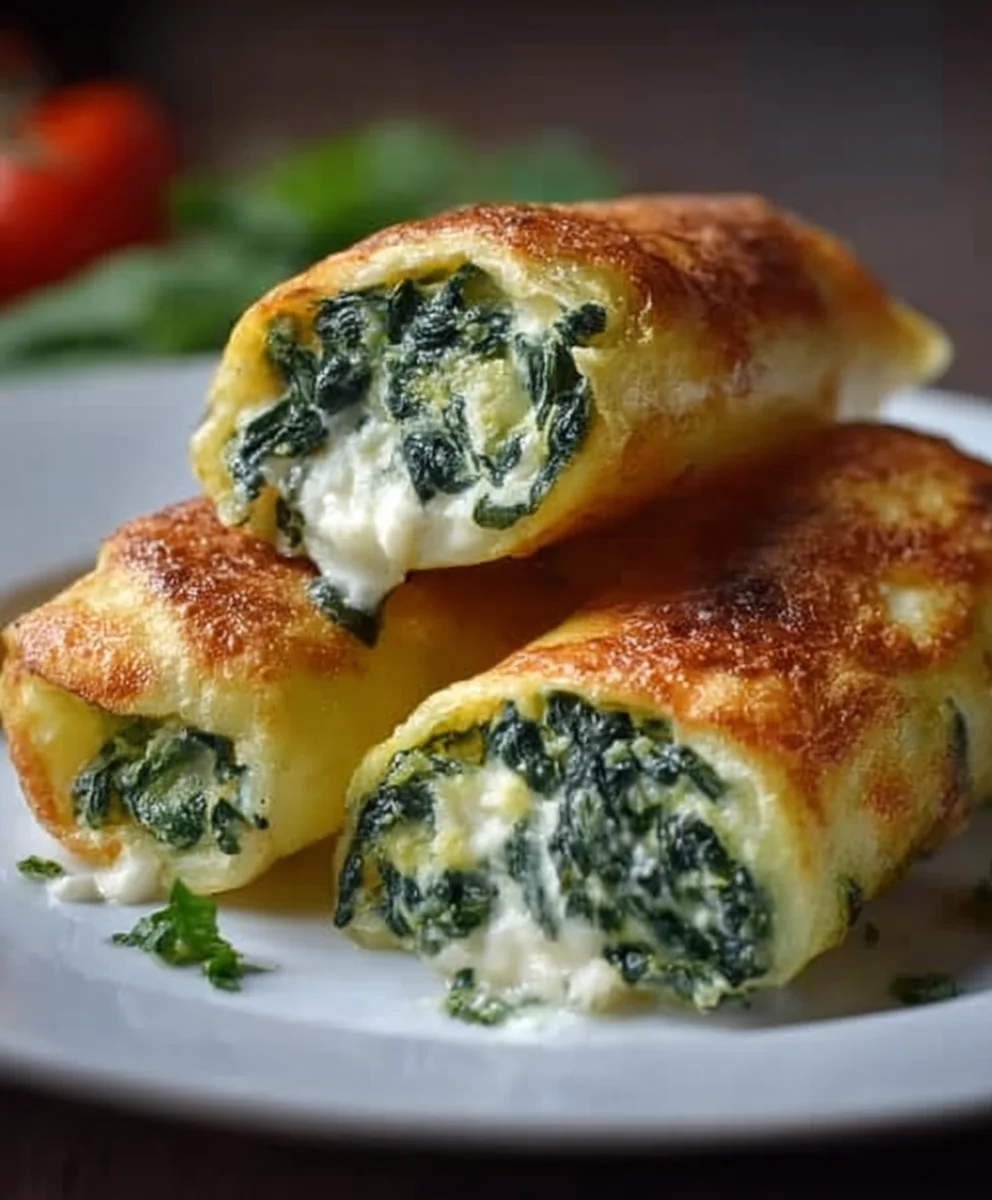 Kartoffeltaschen: Ultimativ mit Spinat-Frischkäse