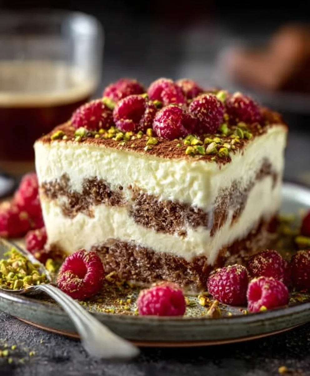 Pistazien Tiramisu: Unglaubliches Ei-freies Dessert