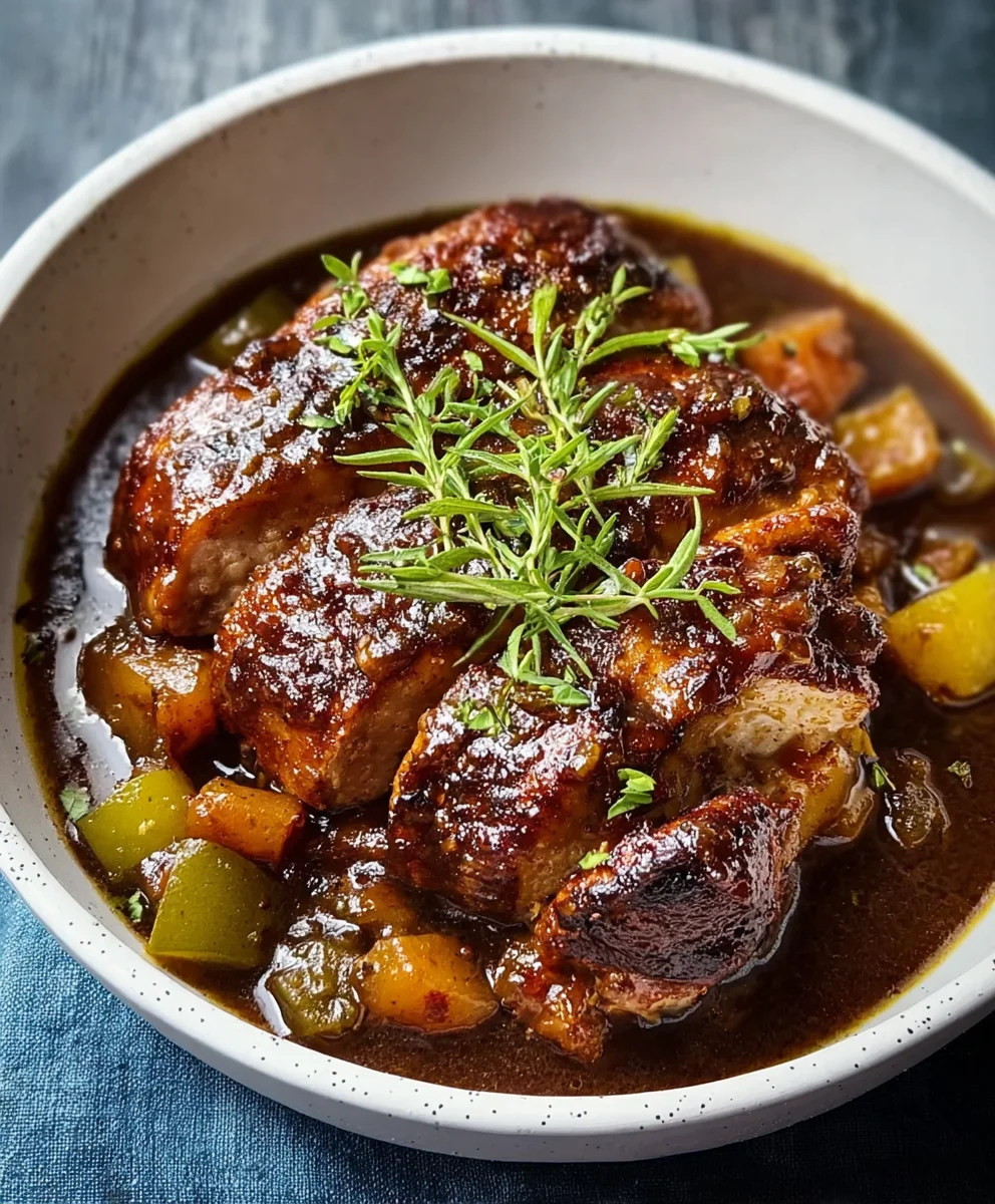 Jamaikanisches Braunes Hähnchen: Authentisch & Lecker