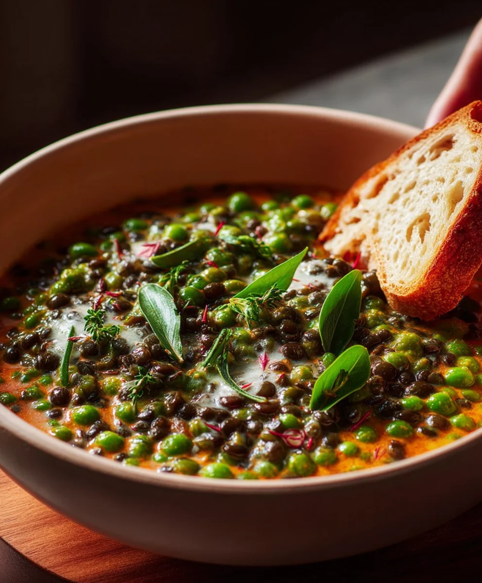 Cremiges Beluga Linsen Ragout (vegan, schnell)