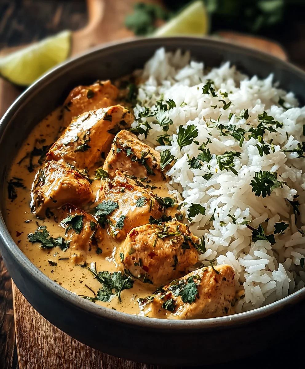 Cremiges Rindfleisch mit Reis: Schnelles Rezept