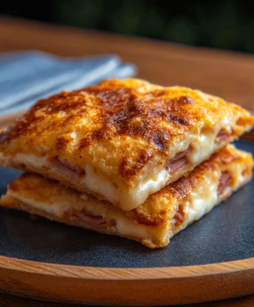 Schinken-Käse-Taschen Airfryer: Einfach & Lecker