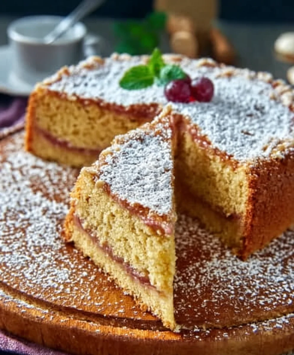 Nussiger Zimtkuchen: Pflaumenfüllung & Zimt-Aroma