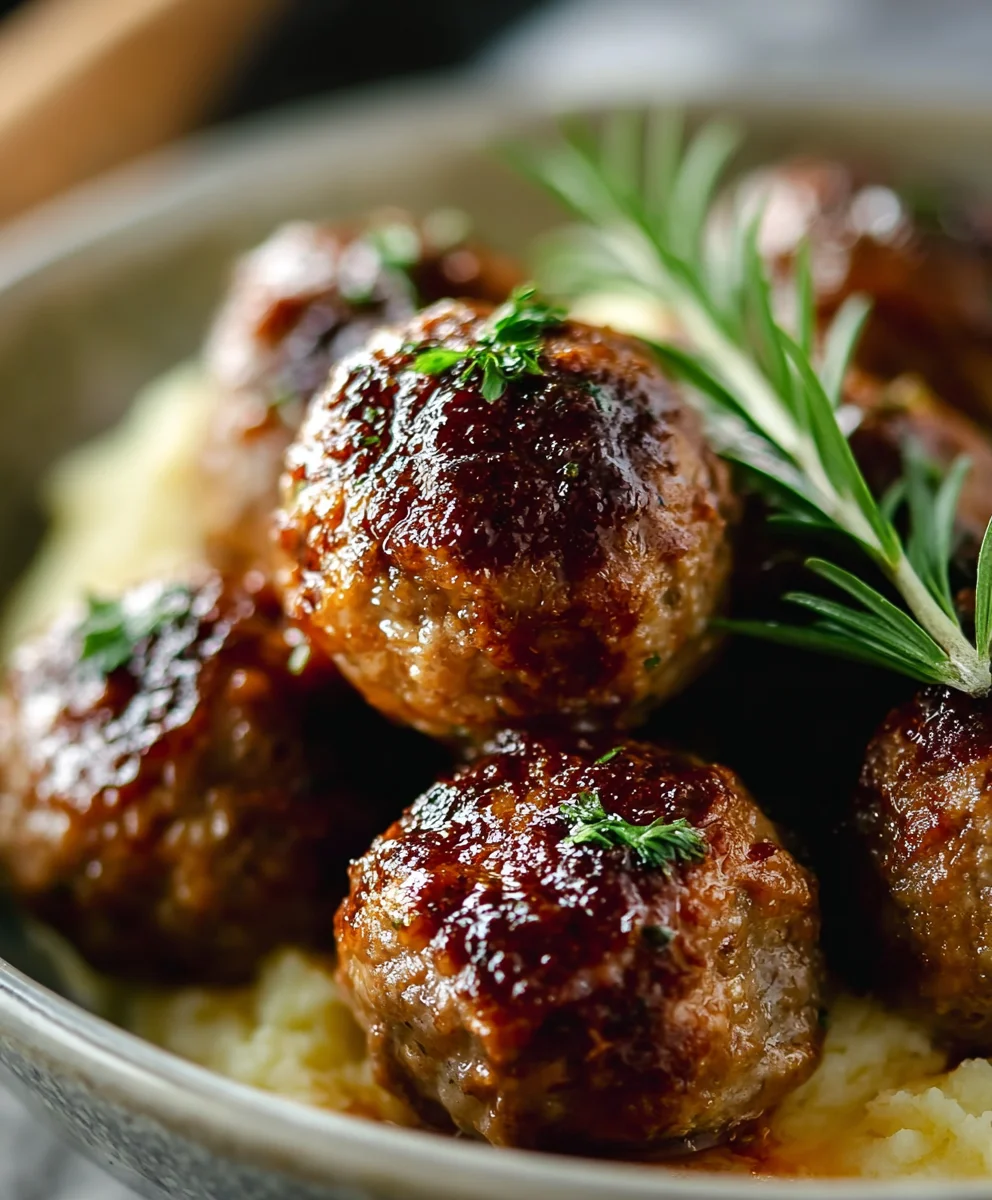Fleischbällchen: Herzhaft geschmort, alkoholfrei