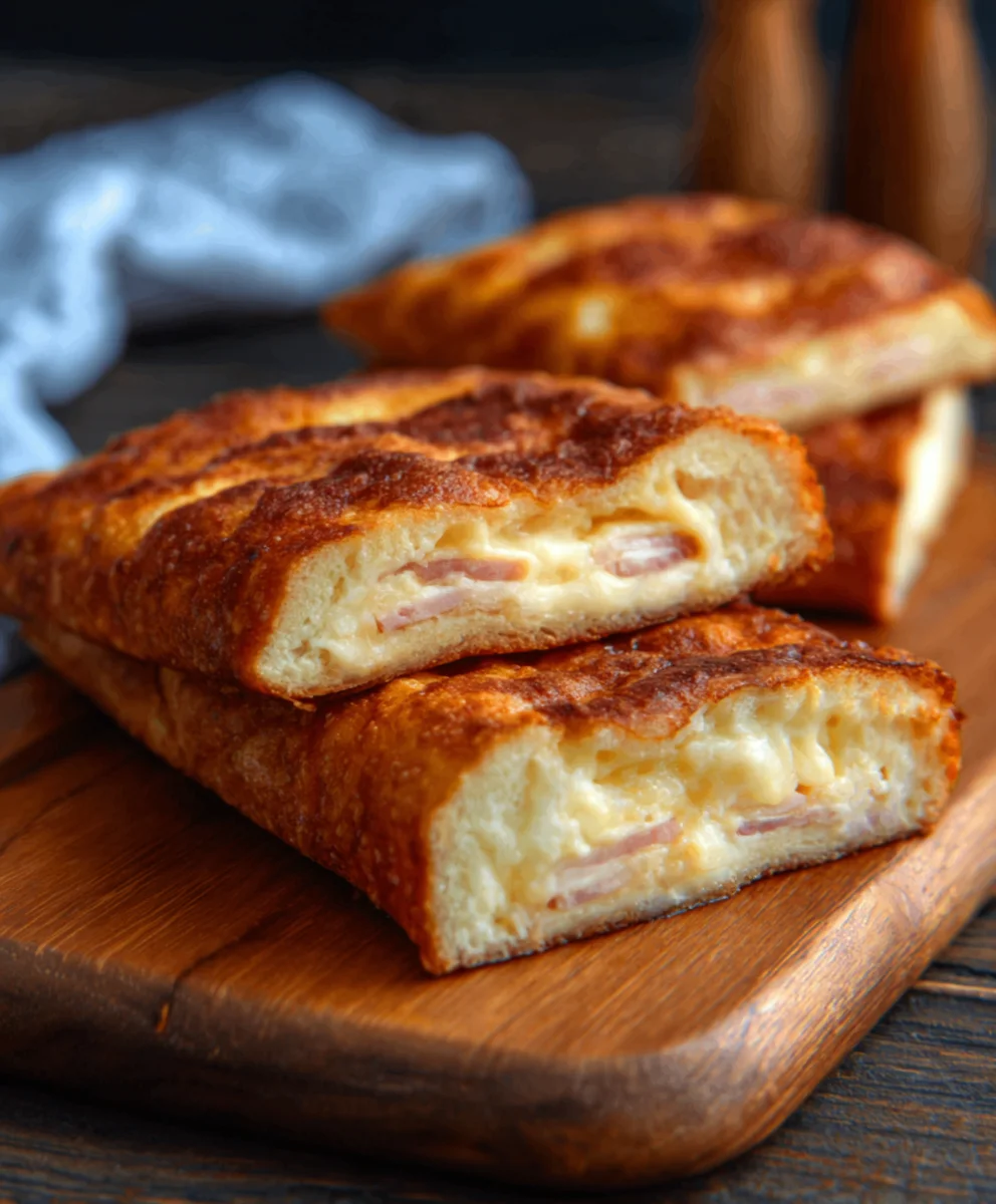 Schinken-Käse-Taschen Airfryer: Einfach & Lecker