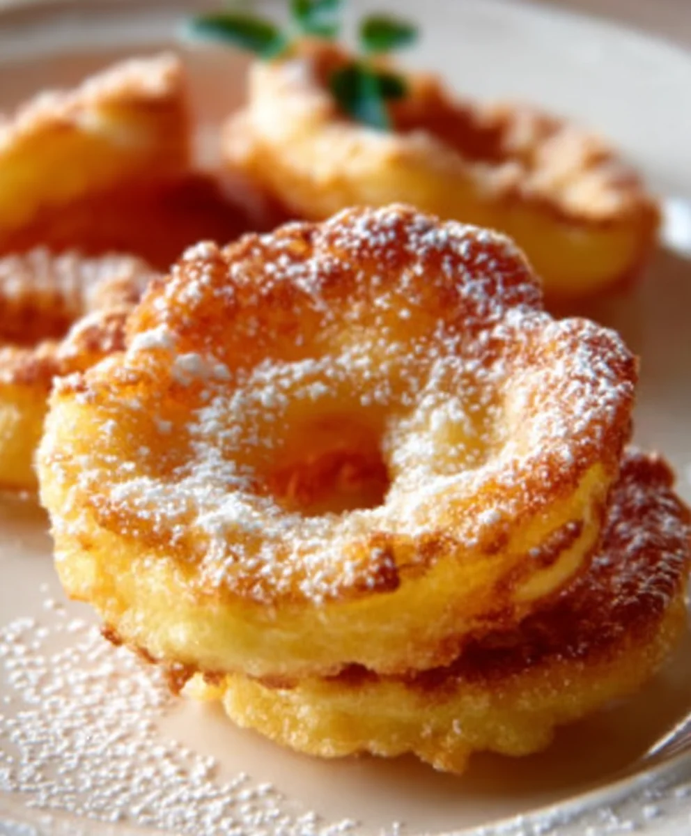 Schnelle Gebackene Apfelringe: Einfach Lecker