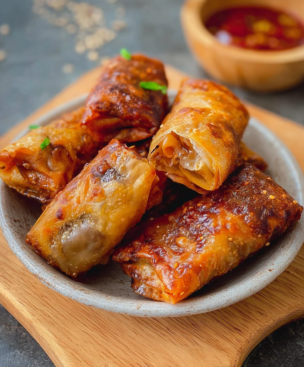Airfryer Frühlingsrollen: Knusprig & Schnell