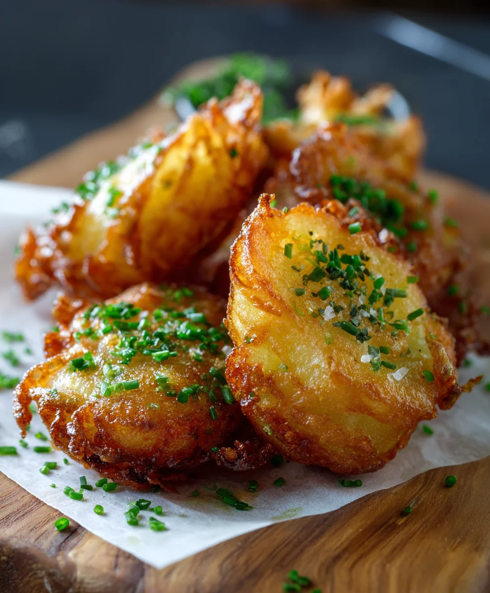 Blühende Zwiebel Heißluftfritteuse: Einfach & Köstlich!