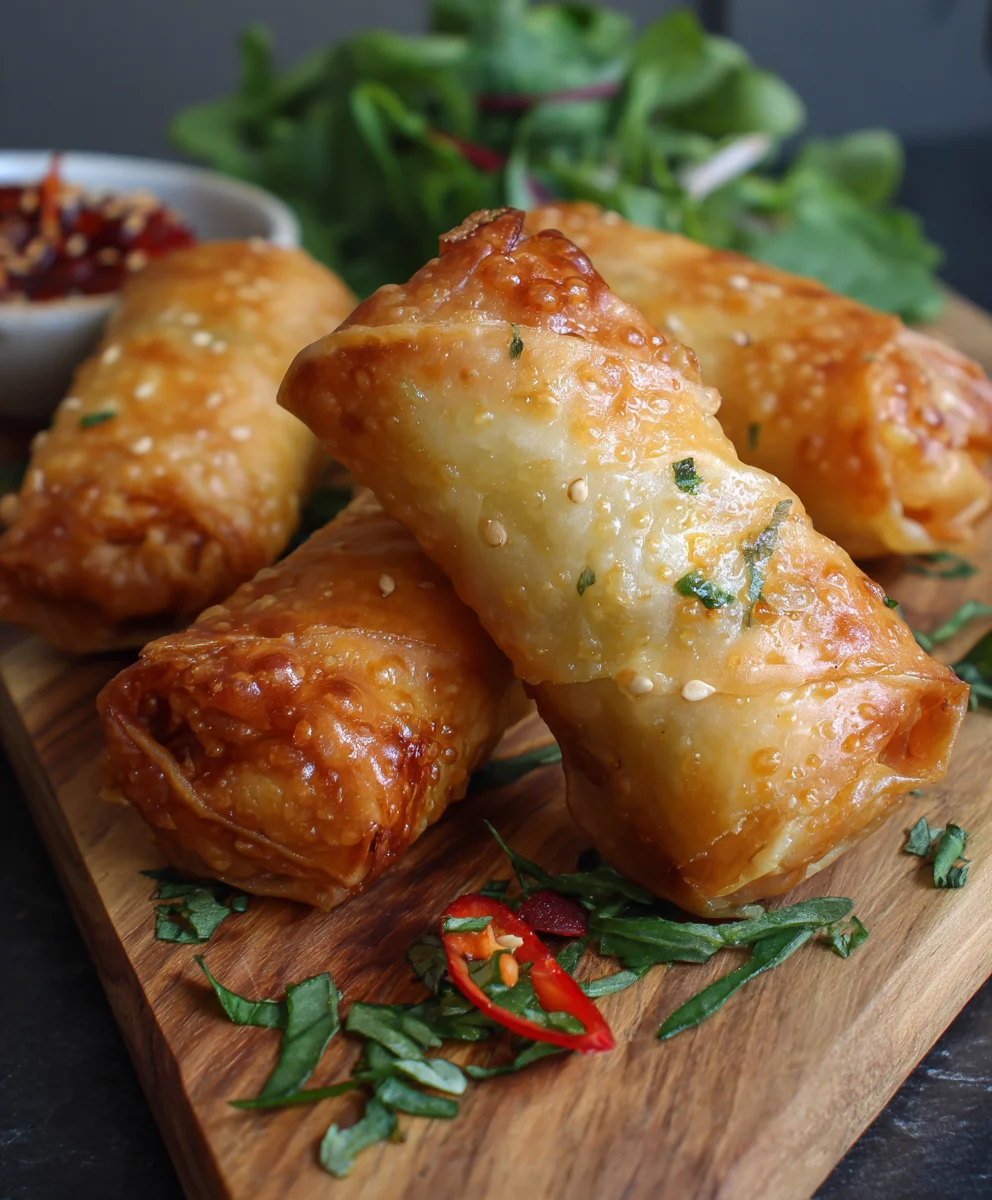 Airfryer Frühlingsrollen: Knusprig & Schnell