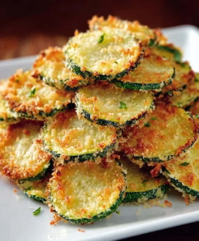 Zucchini Parmesan Chips: Knusprig & Lecker
