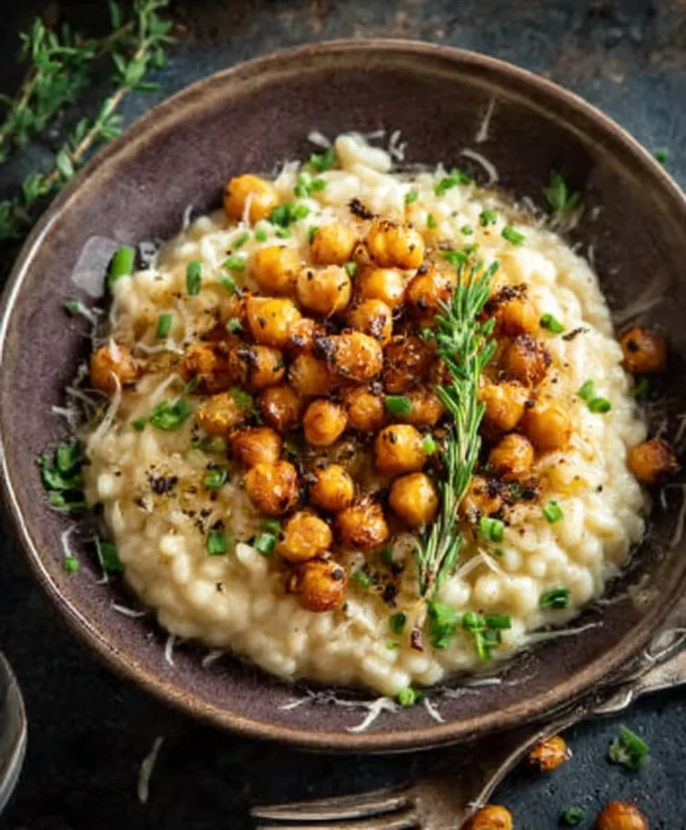 Zitronen-Risotto mit Kichererbsen: Ultimatives Rezept