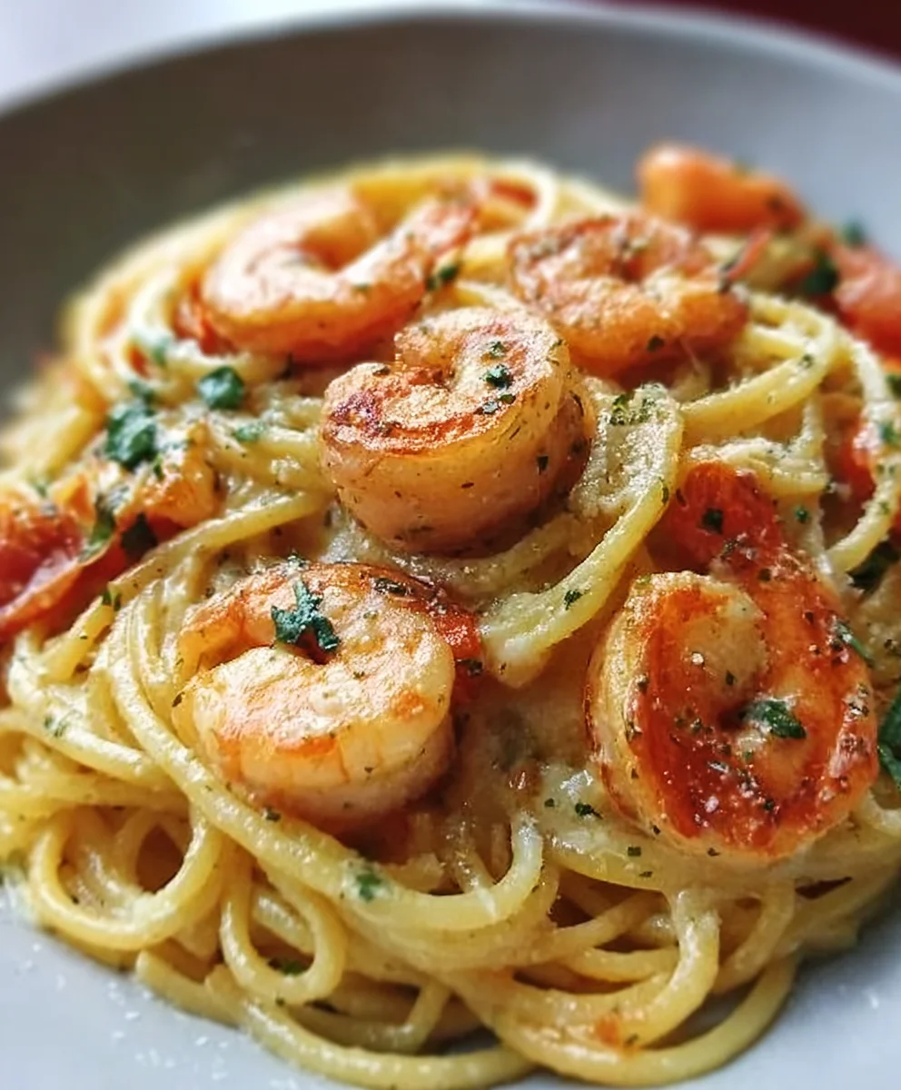 Spaghetti Garnelen Frischkäsesauce: Cremig & Lecker