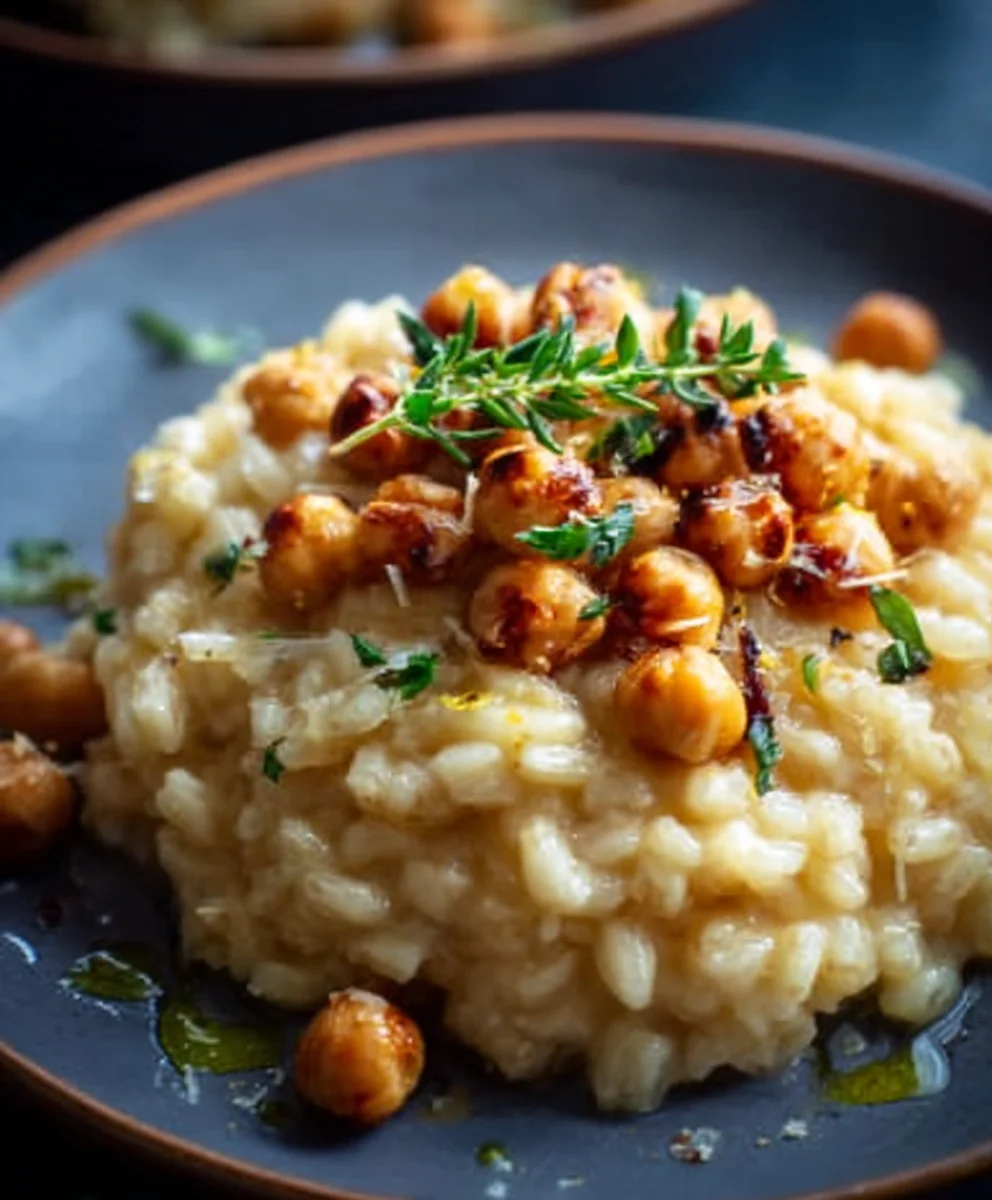 Zitronen-Risotto mit Kichererbsen: Ultimatives Rezept