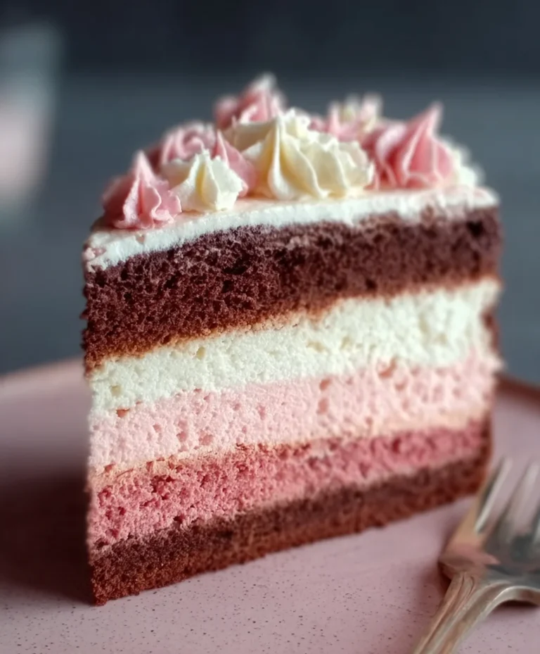 Neapolitanischer Kuchen: Einfaches & leckeres Rezept