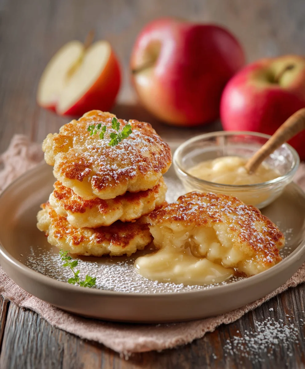 Milchreispuffer mit Apfel: Einfach & Lecker Rezept