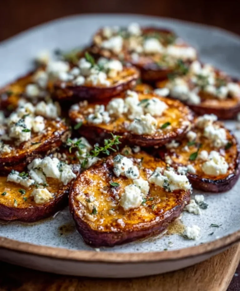 Gebr. Süßkartoffeln, Honig, Feta: Einfaches Gourmet-Rezept