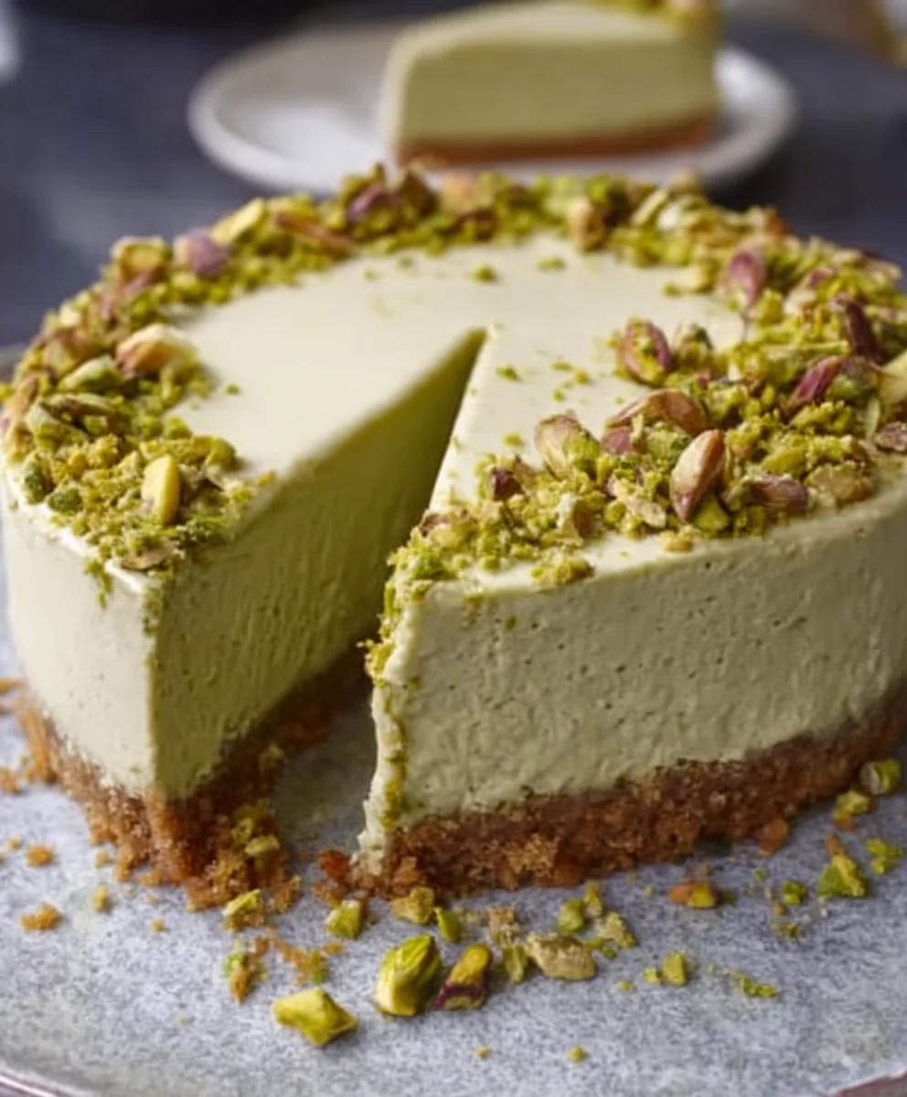 Cremiges Pistazien-Käsekuchen-Rezept | Jetzt backen!